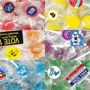 Best promotional Corporate Colour Lollipops