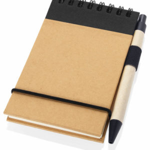 Business promo A6 Recycled Jotter with Pen