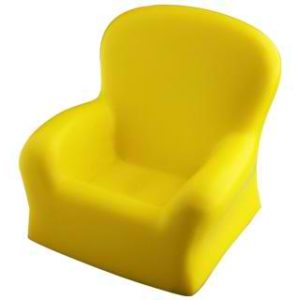 Personalised Stress Chair Yellow