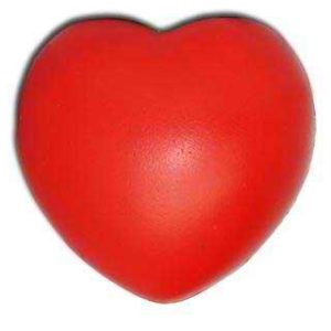Best promotional stress red heart