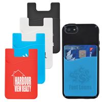 Customized 9113 Silicone Mobile Phone Wallet