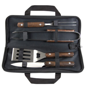 Promotional Wooden BBQ Tool Set