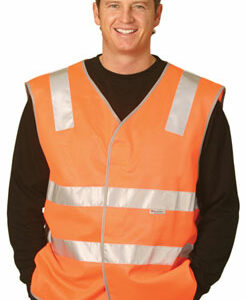 Branded gift Hi Vis Safety Vest With Reflective Tapes