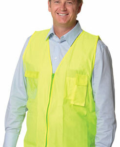 Branded Hi-vis Safety Vest With Id Pocket