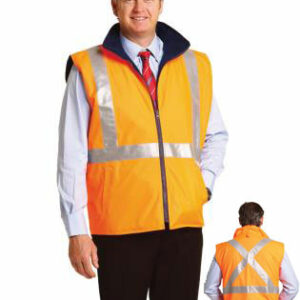 Branded High Visibility Reversible Safety Vest