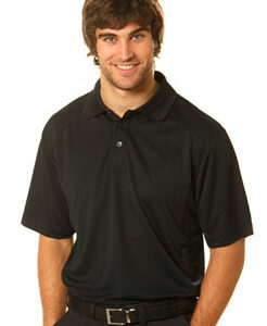 Branded Men's Breathable Bamboo Charcoal Polo