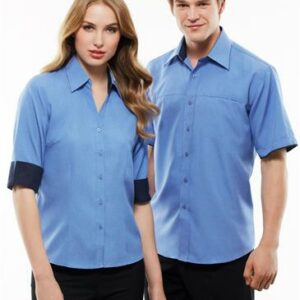 Customized Mens Contrast Oasis Short Sleeve Shirt