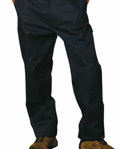 Branded Men's Heavy Cotton Pre-shrunk Cargo Pants With Knee Pads