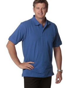 Branded Men's 100% Cotton Pique Short Sleeve Polo Sydney