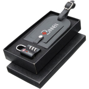Promotional Luggage Tag and Lock Set